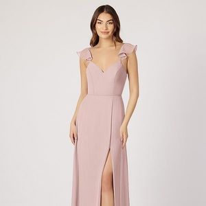 Azazie Dusty Rose Bridesmaid Dress - freshly dry cleaned